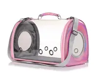 Сумка - переноска для котів та собак гризунів 42х25х28 CosmoPet CP-26 Pink (L)