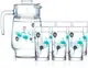 Набор для напитков Luminarc Angelique Turquoise P6286 7 предметов