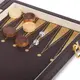 Элитный набор настольных игр в кожаном кейсе 34х34 см (L3508)