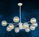 Люстра подвесная Модерн E27x12 7526033-12-0 WH+BR LV