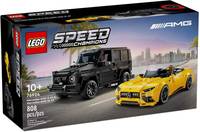 Конструктор игровой Speed ​​Champions Mercedes-AMG G 63 и Mercedes-AMG SL 63 76924 808 деталей