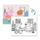 Пазлы с раскраской DoDo Toys Свинка 200116 30 деталей