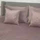 Покрывало полуторное ТЕП Velour Ромб круглый 4-00515_33953 150х210 см темно-розовое