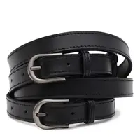 Женский кожаный ремень Borsa Leather 100gen1new2bl-black