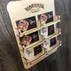 Настенная деревянная визитница с логотипом