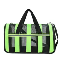 Сумка переноска для кошек и собак M 41x25x23 см CosmoPet CP-46M Green