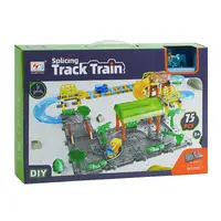 Детский трек Track Train, 75 деталей, локомотив. Multicolor (153337)