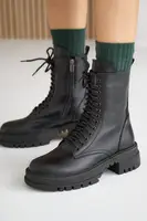 Женские ботинки кожаные зимние черные Marsela 708 (41)