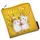 Косметичка квадратная Basic Кролики и весна 16x16 см (KB_22U017_ZHL)