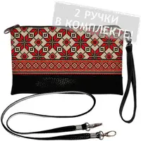 Клатч через плечо 25x15 см (KL_GL_15UKR052_BL)