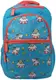 Школьный рюкзак 19L Riciclo Schulrucksack голубой с акулами