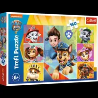 Пазли Trefl 15410 "Команда" / Nickelodeon: "Щенячий патруль"/ 160 елем