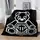 Плед 3D Philipp Plein Чорний 10592 160х200 см