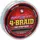 Шнур DAM Effzett 4-Braid 125m 0.15mm 6.58g 15lb moss green
