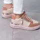 Кроссовки женские Fashion Highness 3513 41 размер 25,5 см Бежевый