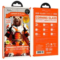 Захисне скло HOCO для iPhone 17 Pro Bear Shield series Corning full screen HD tempered glass (A888 Pro)