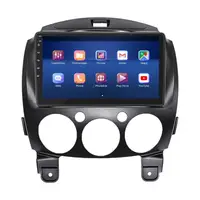 Штатная магнитола 9" Lesko для Mazda Demio III DE 2007-2014 6/128Gb 4G Wi-Fi GPS Top Мазда