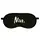 Маска для сна с принтом, дорожная повязка для глаз, бархат Мистер 18,5×8,5 см