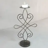 Подсвечник DecorArt "Дама" 35x15 см антик