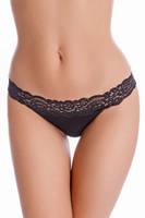 Nicoletta трусики женские черный Oro XL