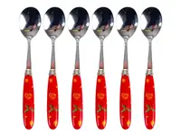 Набор чайных ложек Lefard Christmas delight 985-135 12 см 6 шт