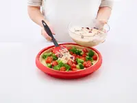 КРУГЛАЯ СИЛИКОНОВАЯ ФОРМА ДЛЯ ВЫПЕЧКИ ГУРМЭ