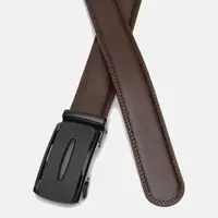 Чоловічий шкіряний ремінь Borsa Leather C136-22320-1 Коричневий