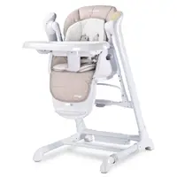 Кресло-качалка + стульчик для кормления Caretero INDIGO Beige