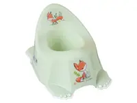 Антиковзкий дитячий горщик FOREST FAIRYTALE light green