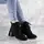 Ботинки женские Fashion Tootsie 2420 37 размер 24 см Черный