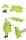 Пончо-тент Naturehike 210T polyester New NH17D002-M Blue