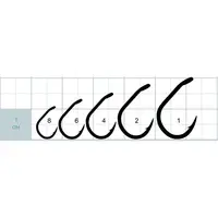 Гачки Gurza Aya Brazed Eye №8 BC (діам. 0,81 мм) (9шт) (KE-4004-008)