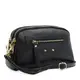 Женская кожаная сумка Borsa Leather K11670bl-black