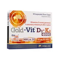 Витамины и минералы Olimp Gold-Vit D3+K2 4000 UI, 30 капсул