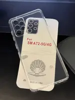 Силіконовий чохол для Samsung Galaxy A72 - Прозорий (із заглушками)