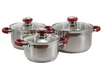 Набор посуды Zauberg Red ZB-192636-CR-87968 6 предметов