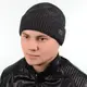 Шапка 18114 темно-серый