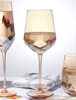 Келих для вина 18461 560 мл 2 шт золотистий