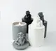Аромасвічка CUPID SANTAL GRAY 100% WOOD WAX 165g 35h Гранд Презент NAC 1037GY