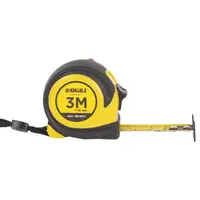 Рулетка обгумована Compact двостороннє полотно/зачіп 3м×16мм SIGMA (3814611)
