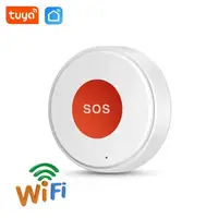 Wifi кнопка SOS для пожилых и больных людей для экстренного вызова помощи Nectronix ER-W1, приложение Tuya Smart