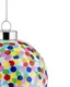 Елочная игрушка Alessi Proust 9 см разноцветная