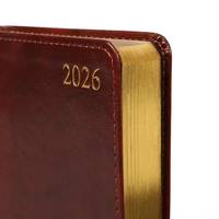 Діловий блокнот А6 Leo Planner Aldento 252674 352 листів коричневий