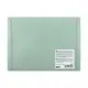 Папка-конверт на кнопке В6 YES Fusion Turquoise 492422 19х14 см
