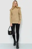 Свитер женский, цвет оливковый, 221R20PCS8