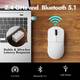 Мышь компьютерная безпроводная Lemokey G1 White G1-A2 белая