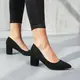Туфли женские Fashion Gantry 3737 40 размер 25,5 см Черный