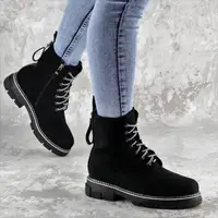Ботинки женские зимние Fashion Ellsa 2254 40 размер 25,5 см Черный
