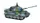 Танк микро р/у 1:72 King Tiger со звуком (синий, 40 МГц)
