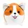 Подарочная мягкая игрушка "Корги лежебока"